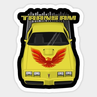 Firebird Trans Am 79-81 - yellow and orange Sticker